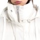 Replay Long Sleeveless Vest-Butter White