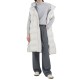 Replay Long Sleeveless Vest-Butter White