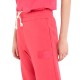 Replay Straight Fit Jogger Trousers With Print-Hibiscus