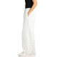 Replay Wide Leg Trousers With Waist Band-Off White