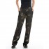 Replay Pyjama Trousers In Viscose Satin-Dark Brown/Cream