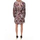 Replay Mini Dress With Pattern All-Over-Multicolor Replay Mini Dress With Pattern All-Over-Multicolor
