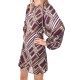 Replay Mini Dress With Pattern All-Over-Multicolor Replay Mini Dress With Pattern All-Over-Multicolor