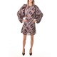 Replay Mini Dress With Pattern All-Over-Multicolor Replay Mini Dress With Pattern All-Over-Multicolor