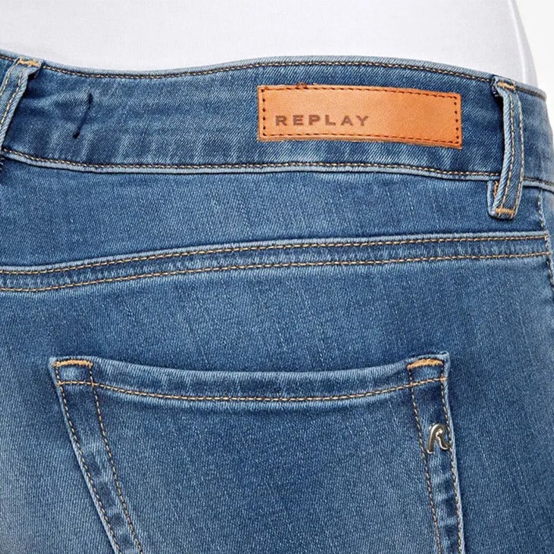 Replay Slim Fit Faaby Jeans-Medium Blue