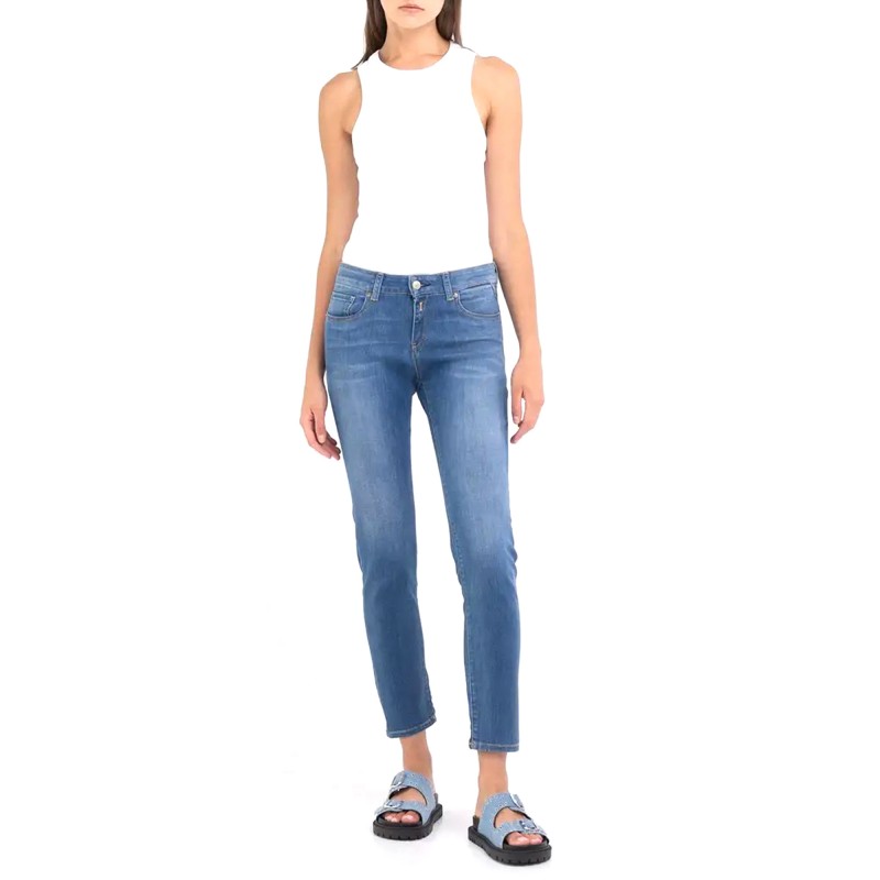 Replay Slim Fit Faaby Jeans-Medium Blue