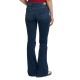 Replay Joella Jeans Flare Regular Waist Fit-Dark Blue