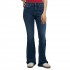 Replay Joella Jeans Flare Regular Waist Fit-Dark Blue