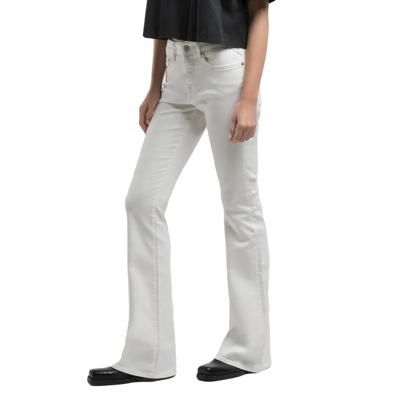 Replay Jeans Joella Flared-Natural White Replay Jeans Joella Flared-Natural White