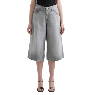 Replay Jeans Vivyette Wide Leg-Lighgt Grey