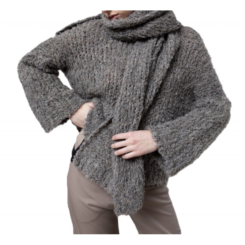 Lotus Eaters Sweater Cropped-Shade