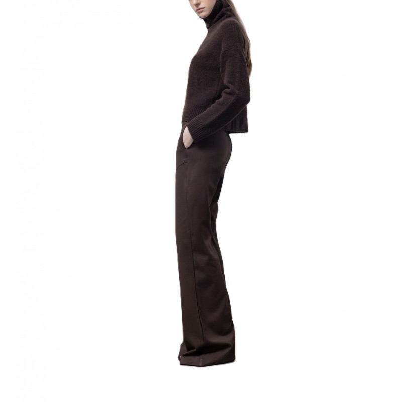 Lotus Eaters Sweater Turtleneck-Dark Brown Lotus Eaters Sweater Turtleneck-Dark Brown