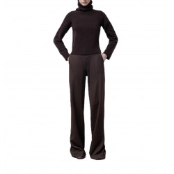 Lotus Eaters Sweater Turtleneck-Dark Brown