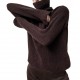 Lotus Eaters Sweater Turtleneck-Dark Brown Lotus Eaters Sweater Turtleneck-Dark Brown
