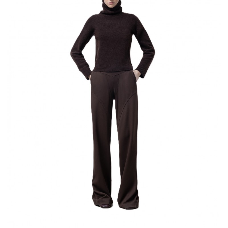 Lotus Eaters Sweater Turtleneck-Dark Brown Lotus Eaters Sweater Turtleneck-Dark Brown
