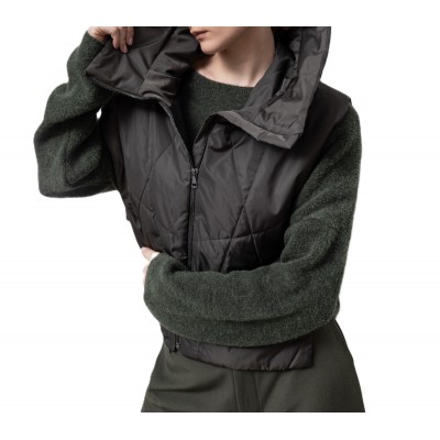 Loyus Eaters Sweater Round Neckline-Clover Green