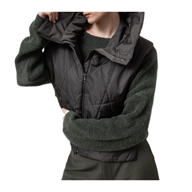 Loyus Eaters Sweater Round Neckline-Clover Green Loyus Eaters Sweater Round Neckline-Clover Green