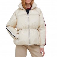 Tommy Hilfiger Modern GS Puffer Down Jacket-Classic Beige