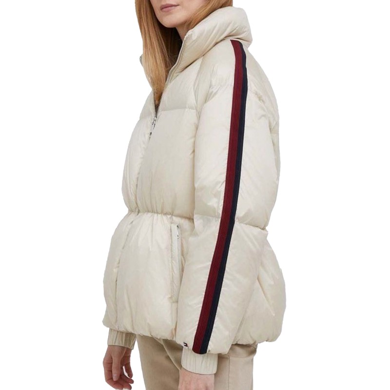 Tommy Hilfiger Modern GS Puffer Down Jacket-Classic Beige Tommy Hilfiger Modern GS Puffer Down Jacket-Classic Beige