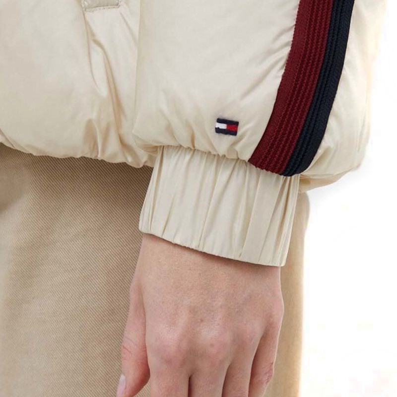 Tommy Hilfiger Modern GS Puffer Down Jacket-Classic Beige Tommy Hilfiger Modern GS Puffer Down Jacket-Classic Beige