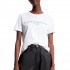 Tommy Hilfiger Regular Fit Corp Logo Crewneck T-Shirt-TH Optic White