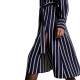 Tommy Hilfiger Argile Stripe Midi Shirt Dress-Argyle STP/Desert Sky