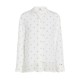 Tommy Hilfiger Logo Silk Fluid Shirt-Monogram Critter/Ancient White Tommy Hilfiger Logo Silk Fluid Shirt-Monogram Critter/Ancient White