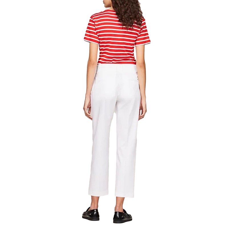 Tommy Hilfiger Slim Straight Chino-White