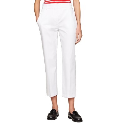 Tommy Hilfiger Slim Straight Chino-White
