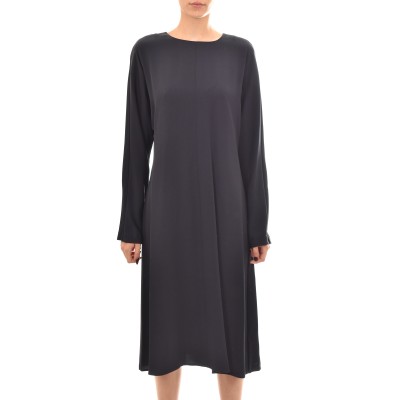 Tommy Hilfiger Viscose Twill Shirtdress-Desert Sky