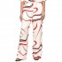Tommy Hilfiger Ribbon Pull On Pants-Big Ribbon Print/Ecru