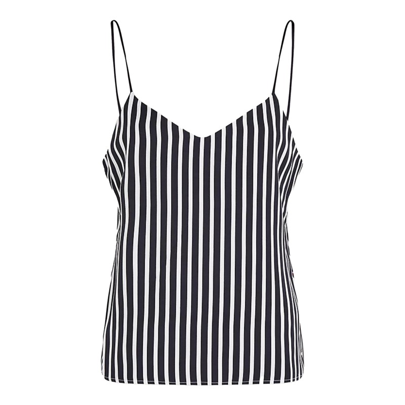 Tommy Hilfiger Fluid Stripe Slip Top-Desert Sky Tommy Hilfiger Fluid Stripe Slip Top-Desert Sky
