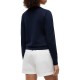Tommy Hilfiger Cardigan Crew Neck-Dark Night Navy Tommy Hilfiger Cardigan Crew Neck-Dark Night Navy
