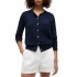 Tommy Hilfiger Cardigan Crew Neck-Dark Night Navy