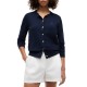 Tommy Hilfiger Cardigan Crew Neck-Dark Night Navy Tommy Hilfiger Cardigan Crew Neck-Dark Night Navy