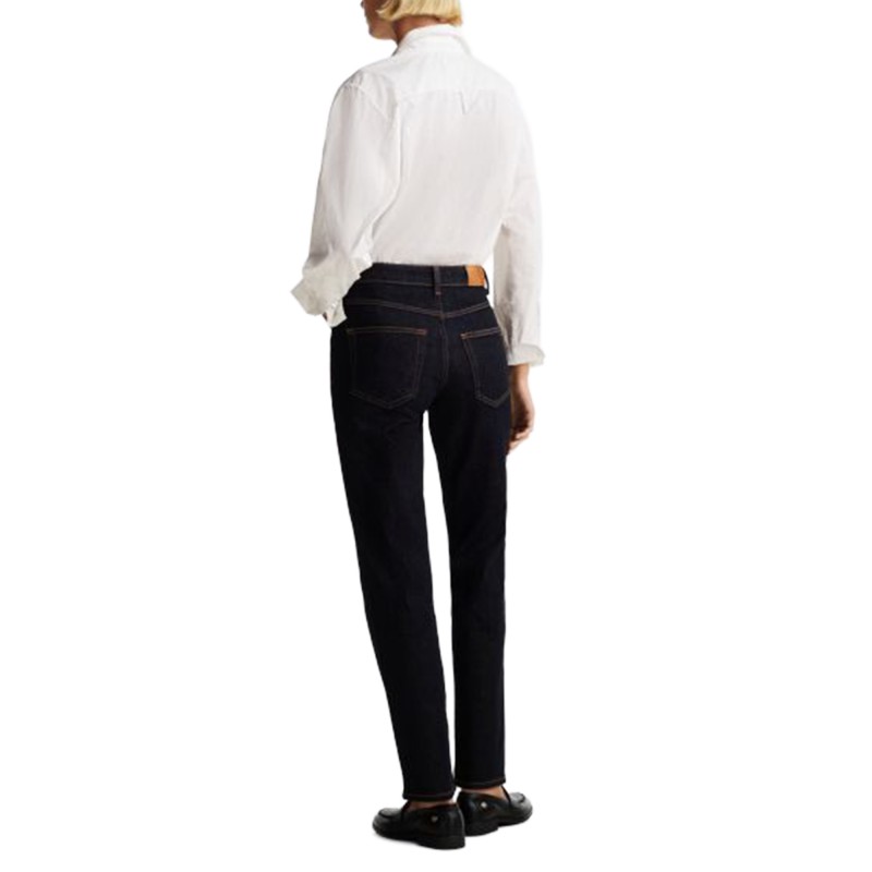Tommy Hilfiger Jeans Classic Mid Rise Straight-Nos Rinse