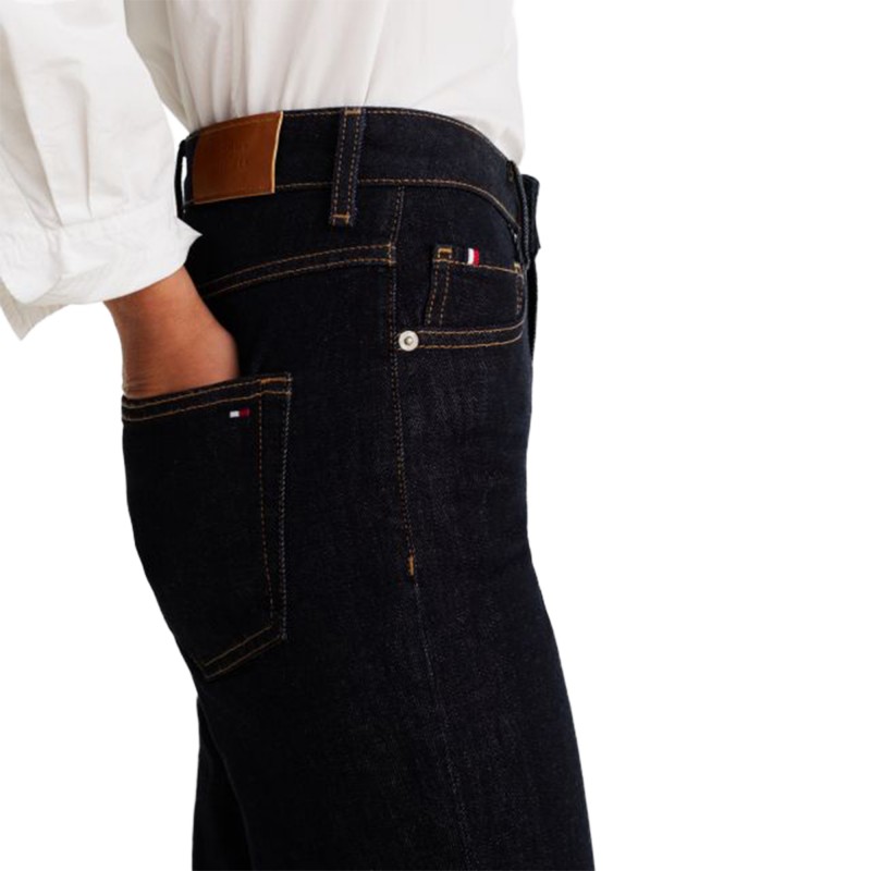 Tommy Hilfiger Jeans Classic Mid Rise Straight-Nos Rinse