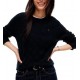 Tommy Hilfiger Sweater Soft Wool Cable-Black Tommy Hilfiger Sweater Soft Wool Cable-Black