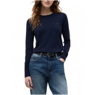 Tommy Hilfiger Sweater Crew Neck-Dark Night Navy