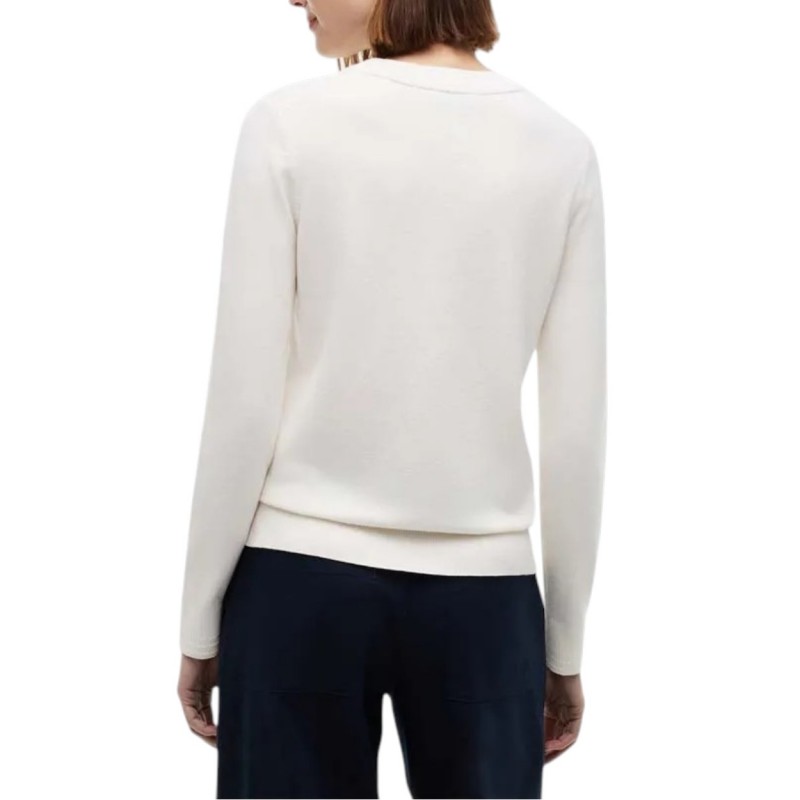 Tommy Hilfiger Sweater Crew Neck-Ivory Petal