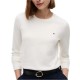 Tommy Hilfiger Sweater Crew Neck-Ivory Petal