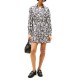 Tommy Hilfiger Dress Short Jacquard-Tropical Floral/Black Tommy Hilfiger Dress Short Jacquard-Tropical Floral/Black