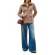 Tommy Hilfiger Jacket Lady Seasonal Texture-Red/Grey Check Tommy Hilfiger Jacket Lady Seasonal Texture-Red/Grey Check