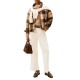 Tommy Hilfiger Jacket Check Wool Blend Relaxed Harrington-Brown/ Ow Check Tommy Hilfiger Jacket Check Wool Blend Relaxed Harrington-Brown/ Ow Check