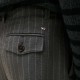 Tommy Hilfiger Tousers Pinstripe Loose Straight-Grey