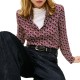 Tommy Hilfiger Shirt Twill-Logo Print Navy Tommy Hilfiger Shirt Twill-Logo Print Navy