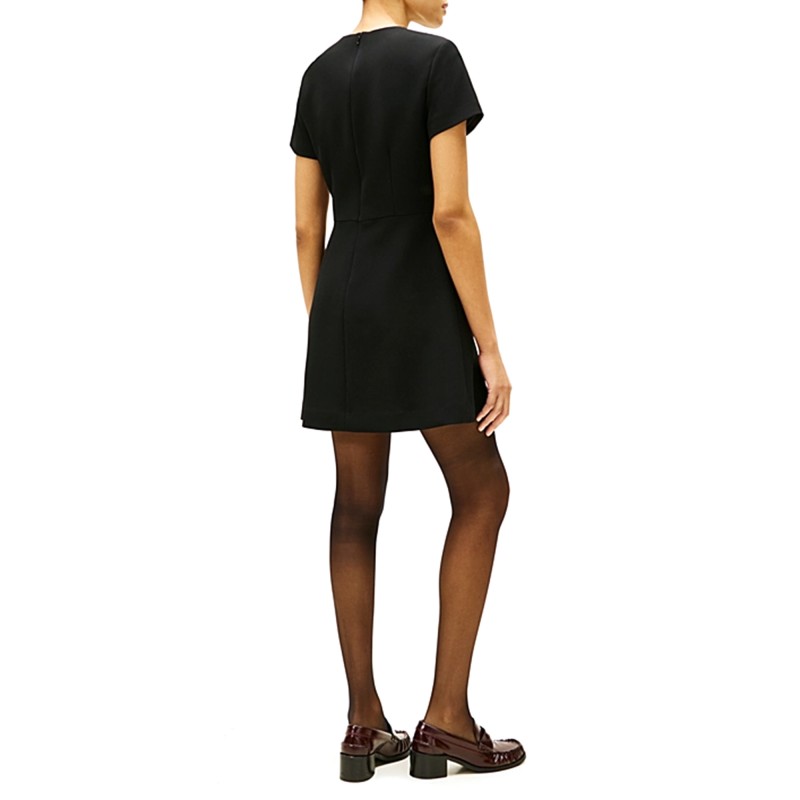 Tommy Hilfiger Dress Mini Punto-Black Tommy Hilfiger Dress Mini Punto-Black