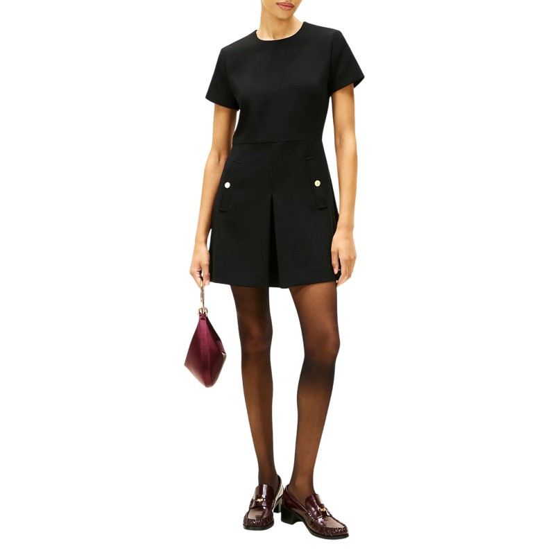 Tommy Hilfiger Dress Mini Punto-Black Tommy Hilfiger Dress Mini Punto-Black