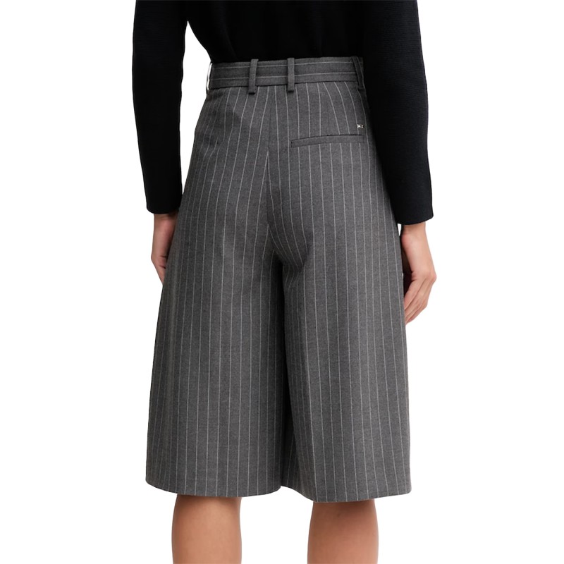 Tommy Hilfiger Pinstripe Culotte-Gray Tommy Hilfiger Pinstripe Culotte-Gray