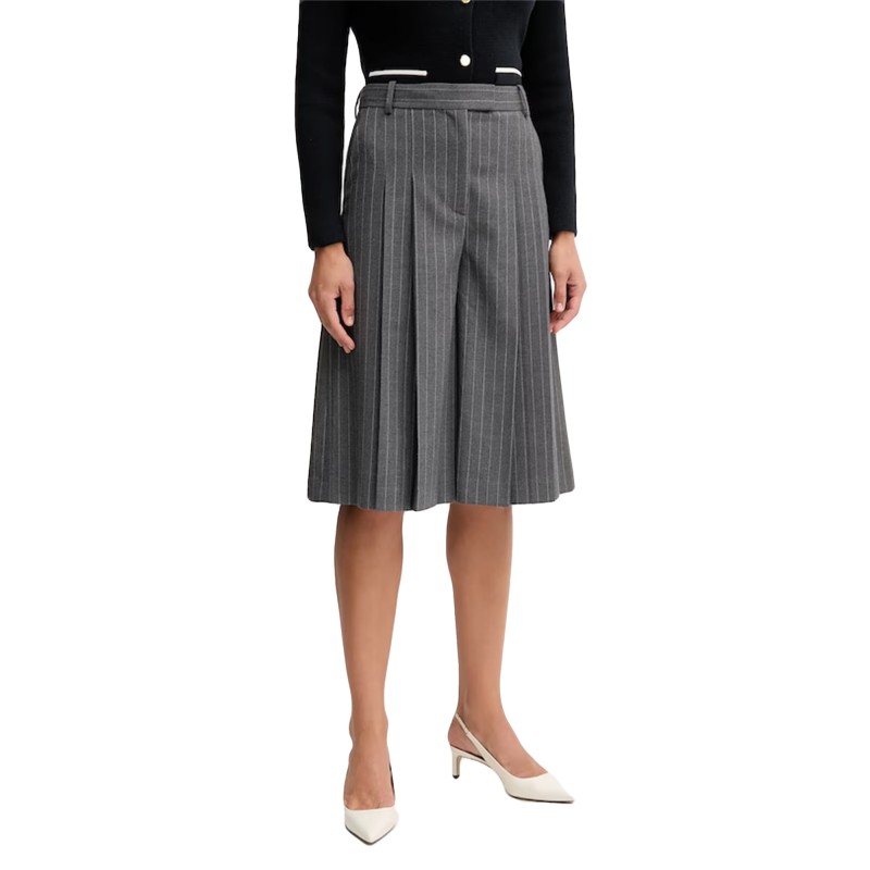 Tommy Hilfiger Pinstripe Culotte-Gray Tommy Hilfiger Pinstripe Culotte-Gray